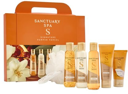 Sanctuary Spa Signature Pamper Parcel Gift Set, Vegan, Gift For Women, Birthday Gift, Womens Gift Sets, Self Care Gift