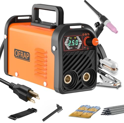OFRAP Stick Welder, Upgraded MMA 250A 110V Welding Machine with Tig Torch, ARC/Lift TIG 2 In 1 Mini Welder Machine, Portable Welder with Hot Start, Arc force and Anti-Stick