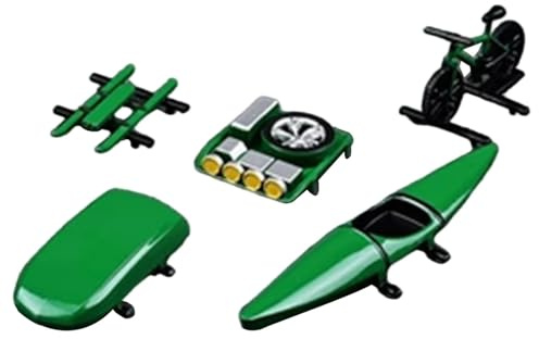 JunZheHub 5Pcs 1/64 Scale Model Car Roof Accessories Scene Accessory Luggage Box Rack Kayaking Sledding Bike Miniatures
