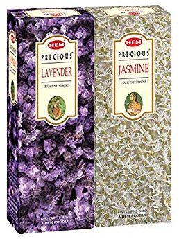 Hem lavendel & jasmin rökelsepinnar (paket med 2 lådor) 240 pinnar totalt