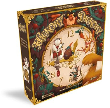 Asmodee - Hickory Dickory - Brettspiel, 1-4 Spieler, 10+ Jahre, italienische Ausgabe