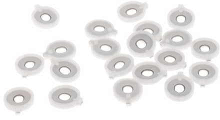 Amagogo 20x Althorn-Ventilführungen, Ersatz-Reparatursätze, Trompetenzubehör, 18mmx15mm