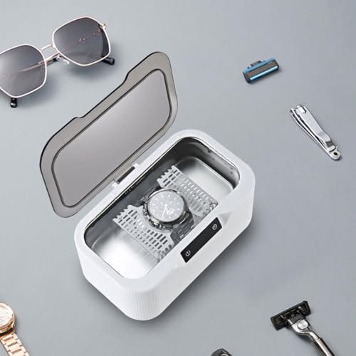 NVYAZJ 1.4L Ultrasonic Cleaner, 360° All-round Automatic Cleaning Machine, 5-speed Intelligent Timing, Strong Heat Dissipation and Low Noise for Lab, Jewellery Store