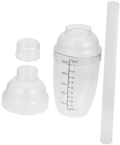 Alipis Shaker Per Tè Tazze Da Bar Per Miscelare Shaker Per Bar Tazza Per Miscelare Da Strumento Per Misurare Bevande Miste Trasparente