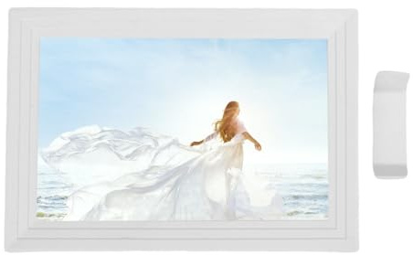 Lazmin112 Cornice per Foto Digitale WiFi Touch Screen con Rotazione Automatica da 10,1 Pollici con Memoria da 32 GB, Perfetta per Matrimoni e Anniversari, Oro Rosa