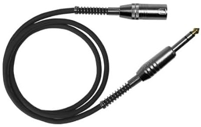 NLIGHTING Cavo Microfono ZZIPP XLR (Cannon) Femmina/Maschio – Jack Stereo 15 mt Nero – Audio Professionale