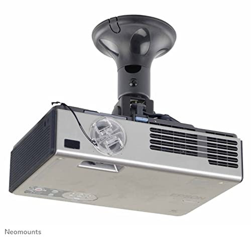 NewStar Universal Projector Ceiling Mount, Height 18.5cm - Black - Deckenhalterung für Projektor - Schwarz