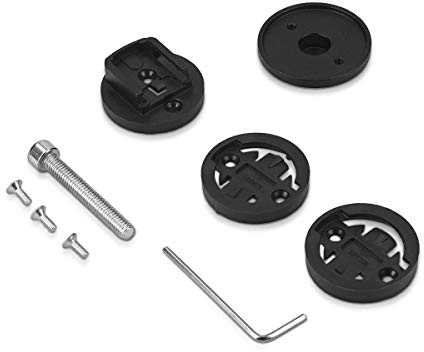 kwmobile Halterung kompatibel mit Garmin Edge/Bryton Rider/CatEye - Fahrrad Halter Fahrradcomputer - Vorbauhalterung Steuerrohr Top Cap