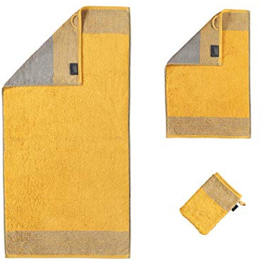 Cawö Handtücher Luxury Home Two-Tone 590 Curry - 57