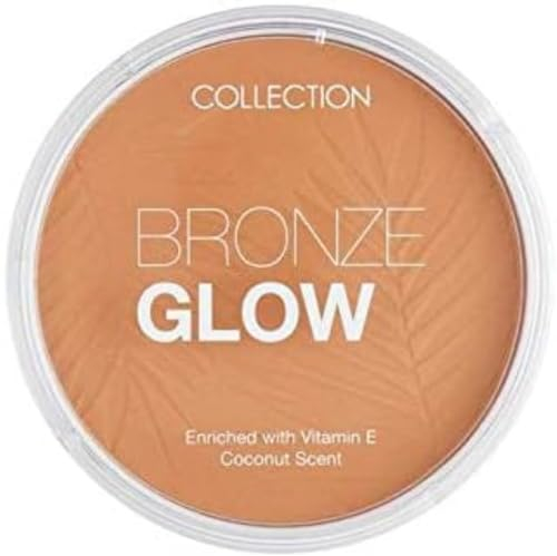 Collection Cosmetics Bronze Glow, Highly Pigmented Bronzer, 15g, Matte Light Terracotta