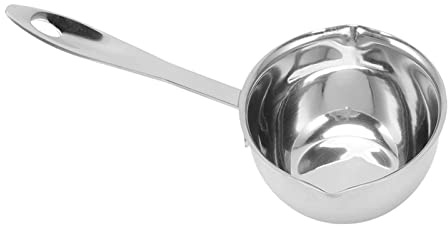 Pentola Scaldaburro, Mini Pentola in Acciaio Inossidabile Tutto in Una, Casseruola Piccola con Fondo Piatto a Induzione, Strumento di Cottura per Scaldaburro(150ML)
