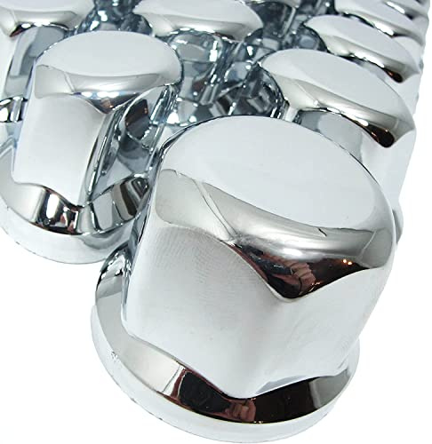 60 st 33 mm hjulmutterlock plast lux krom passar lastbil släpvagn buss lastbil bil fordon LKW