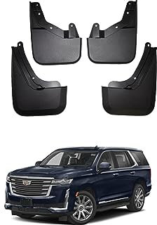 SaVgu Parafango, for Cadillac Escalade 2007-2024 Paraspruzzi Anteriori e Posteriori Personalizzati modellati Paraspruzzi Paraspruzzi Kit 4 Pezzi Accessori Auto (Color : 2021~2024)