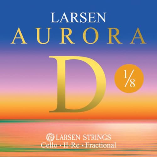 LARSEN STRINGS Aurora Cello Strings medium D 1/8 Medium
