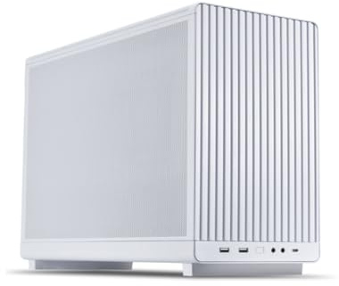 Lian-Li A3-mATX Boîtier d'ordinateur en verre trempé M-ATX Micro Tower Blanc