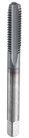 sourcing map M7 x 1,25 Metrisches Gewindebohrer, 6542, Kobalt-Schnellarbeitsstahl, TiCN-beschichteter Stecker, rechts, gerade Rillen, Schraubengewinde, Handgewindebohrer