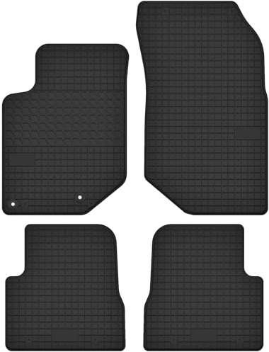 Gummimatten Gummi Fußmatten passend für Jeep Avenger (ab 2023) - Passgenau Schwarz