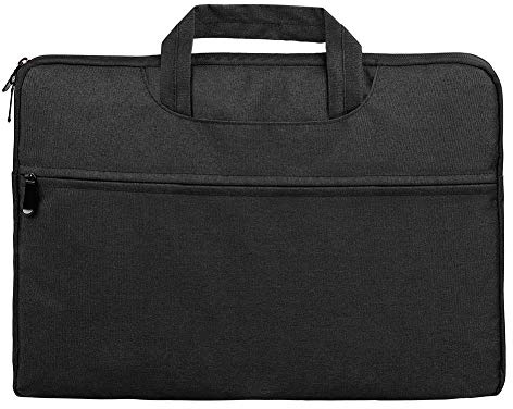 BOIFUN Tragetasche für tragbaren DVD-Player (17,5 Zoll), Reise-Laptop-Hülle, Tragegrifftasche für Computer, Notebook, MacBook, Schwarz