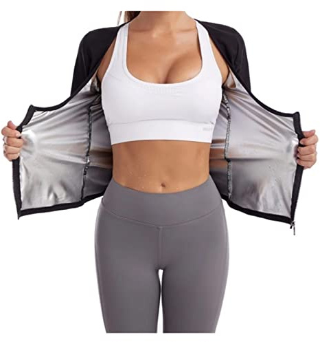 Ladies' Fitness Body Shaping Sauna Suit Slimming Waist Trainer Abdomen Sweatsuit Sport Fat Burning Shapewear
