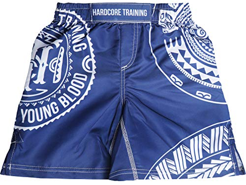 Hardcore Training Ta Moko Boxing Shorts Kids Pantalones Cortos de Boxeo Ninos BJJ MMA Fitness Workout Ropa Deportiva