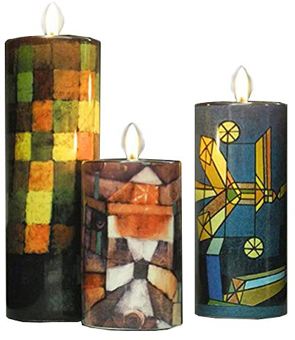 Parastone Klee Sound-Dragon-Rose Garden set of 3 tea light holders
