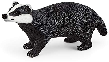 SCHLEICH 14842 Dachs, für Kinder ab 3+ Jahren, WILD Life - Spielfigur