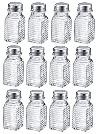 Westmark 63172611 - Spargitore universale, con fori nel coperchio, capacità 75 ml, in acciaio inox e vetro, Porto, trasparente/argento, 63172611