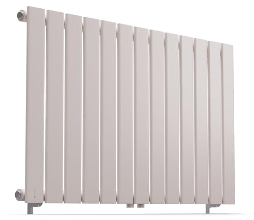 Blumfeldt Radiateur Eau Chaud Design, Radiateur Vertical pour Chauffage Maison, Faible Conso d'Energie, Silencieux, Chauffage Mural 681W pour Salle de Bains, Séche Serviette