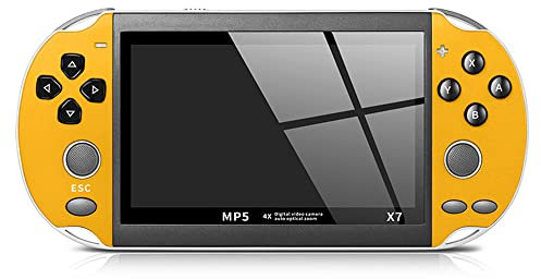 X7 Retro Handheld Game Console, Built In 10000 Games And 10 Emulators, 4.1inch HD Screen Rechargeable Handheld Console, Portable Mini Handheld Game Console, Support Video Output Music Ebook