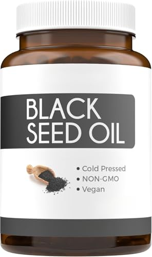 Aceite de semilla negra prensado en frío - Favorece el cuidado de la piel | Mantiene el equilibrio digestivo - Comodidad respiratoria y respiración suave