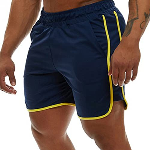 Genfien Herren Sport Shorts Schnell Trocknend Kurze Hose Laufshorts Running Sporthose Fitness Trainingthose Sporthose Junge Sportshorts Jogginghose für Herren
