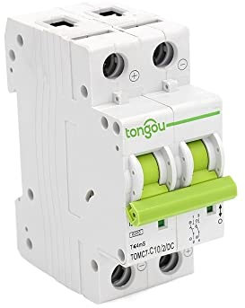 Interruttori Automatici 2P 10A DC MCB Interruttore Solare 11. 0V 220V C. Interruttore Automatico Interruttore (Size : 32A)
