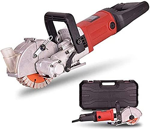 Wall Chaser Schneidemaschine 4000W elektrische Wall Chaser Stoßmaschine Einmal staubfreie Betonnutschneidemaschine Kreissägewerkzeug