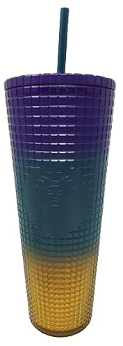 Starbucks Autunno 2024 Harvest Gradient Grid Cold Cup Tumbler, Venti 680,4 g
