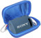 FBLFOBELI Hard Case Compatible with Sony SRS-XB100/SRS-XB12/SRS-XB13 Extra Bass Portable Waterproof Speaker (Case Only) (Blue)