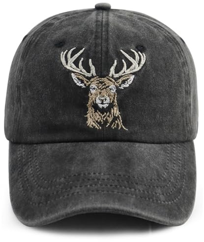 Unisex Animal Hats for Women Men, Wild Animals Embroidered Baseball Cap | Funny Cotton Wildlife Hat for Dad Mom, Adjustable Animals Lovers Baseball Cap, Fathers Mothers Birthday Gifts for Wife Hubby