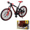 EIMZU Mini-Mountainbike-Spielzeug, 1:10 Simuliertes Fahrrad-Modell, Fahrrad-Modell, Legierung Finger Mountainbike Modell Ornamente