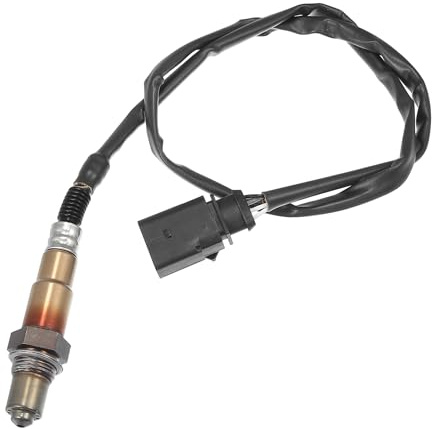 A ABSOPRO Sensor De Oxígeno Para Volkswagen Jetta 2011-2015 1 Unidad | Negro, Plástico, Metal, 4 Pines, 87Cm, M18X1.5, 1K0998262S, Para Volkswagen Cc/Eos/Jetta/Passat 06-16