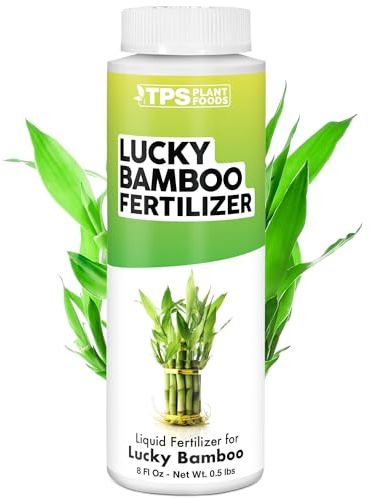 Lucky Bamboo Fertilizer – Liquid Plant Food for Greener Stalks, Healthy New Shoots & Steady Growth, 8 oz