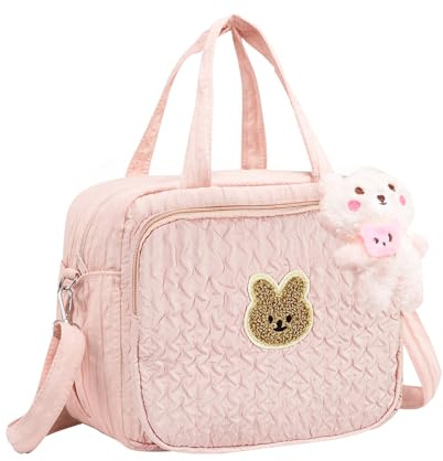 Baby-Wickeltasche – Baby-Wickeltasche mit Anhänger, tragbare Reise-Baby-Wickeltasche, ausgestattet mit einem verstellbaren Riemen, Wickeltasche für Kinderwagen, Wickeltasche für Mama und Papa