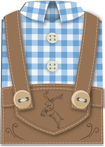 Oktoberfest Geschenkidee Holzkarte - Tracht Geburtstagskarte | Lustiges Bayern Motiv, Bayrische Tracht Geschenk, Traditionelle Trachten Deko, Witziges Geschenk Bayern, Witzige Deko im bayerischen Stil