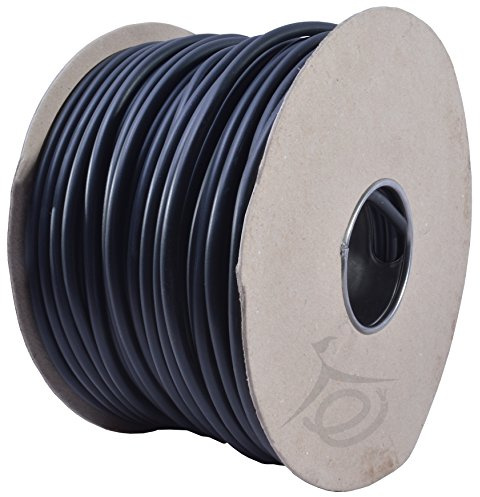 100m 3183Y 13 AMP Electrical Cable Black Round Mains Wire Flex 1.5mm 240V 3 Core