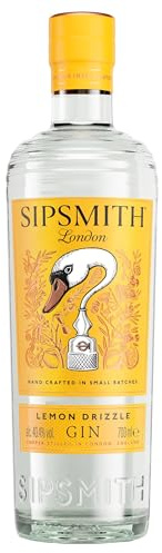 Sipsmith | Lemon Drizzle | Made in London | Craft | Gin | Smooth | Juniper | Citrus | Copper Pot Still | 40.4% ABV | 70cl