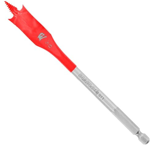 Diablo Spade Bits for Wood - Speed-TIP Design - 5/8 Diameter, 6 Length, 1/4 Hex Shank, 2-Pack - DSP2070-P2