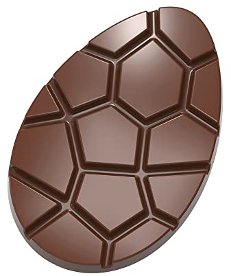 EcoBaker CW12028 – Chocolate World – Polycarbonate Mould – Easter Egg Tablet - Chocolatier Genuine