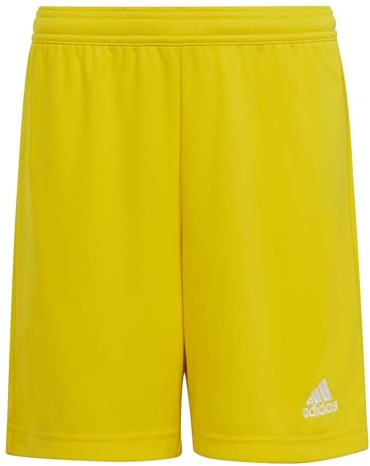adidas Unisex – Barn Entrada 22 Shorts, Team Yellow, 11-12 Years