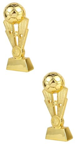 HLUONGTN 2Pcs Premio Trofeo Coppa Scuola Trofeo Calcio Trofei Calcio Trofeo Competizioni Calcio Trofeo Coppe Coppa Campione Scuola