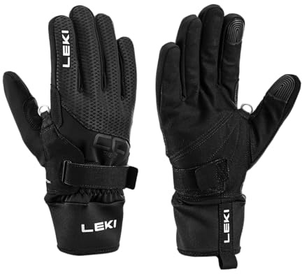LEKI CC Thermo Shark Handschuh Langlauf Warm Shark System Herren schwarz NEU schwarz