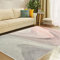 Cinknots Teppich Wohnzimmer Kurzflor Pflegeleicht,Anti-Rutsch Rückseite,Moderne Vielfarbiges Design,Passend für Wohnzimmer,Schlafzimmer,Grau/Pink,160 x 200 cm