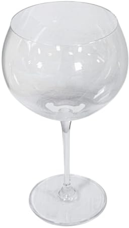 Ekilikua Home Ser 4 Copas de Gin Tonic de Cristal de Bohemia Transparente, 850cc, 22cm Altura | Set de 4, Estilo Clásico | Regalos | Bar | Ideas Regalos